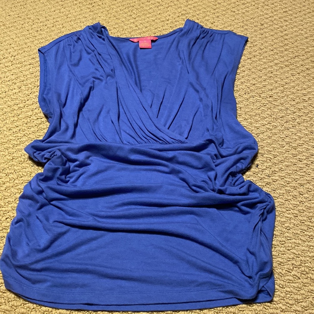 Sunny Leigh rayon spandex sleeveless top - Picture 3 of 6